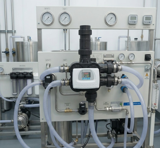 Yüzey Borulamalı Yumuşatma Valfi