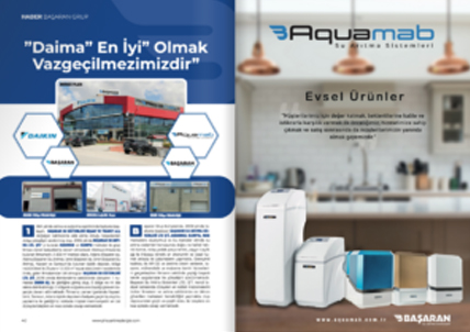 Aquamab Bu Ay Ph Su Aritma Dergi̇si̇nde