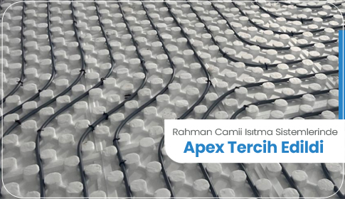 Rahman Camii Isıtma Sistemlerinde Apex Tercih Edildi