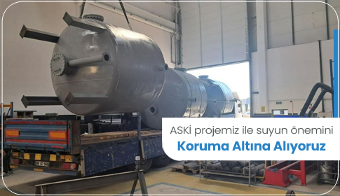 ASKİ projemiz ile suyun önemini, değerini ve sürdürülebilirliğini birlikte koruma altına alıyoruz.