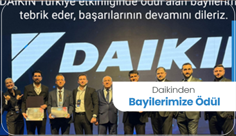Daikinden Bayilerimize Ödül