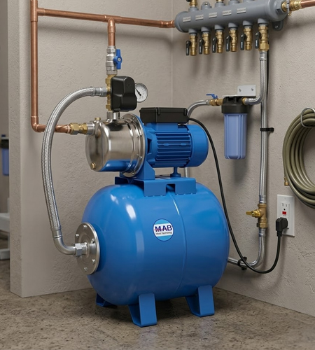 Norly Fanlı Paket Hidrofor