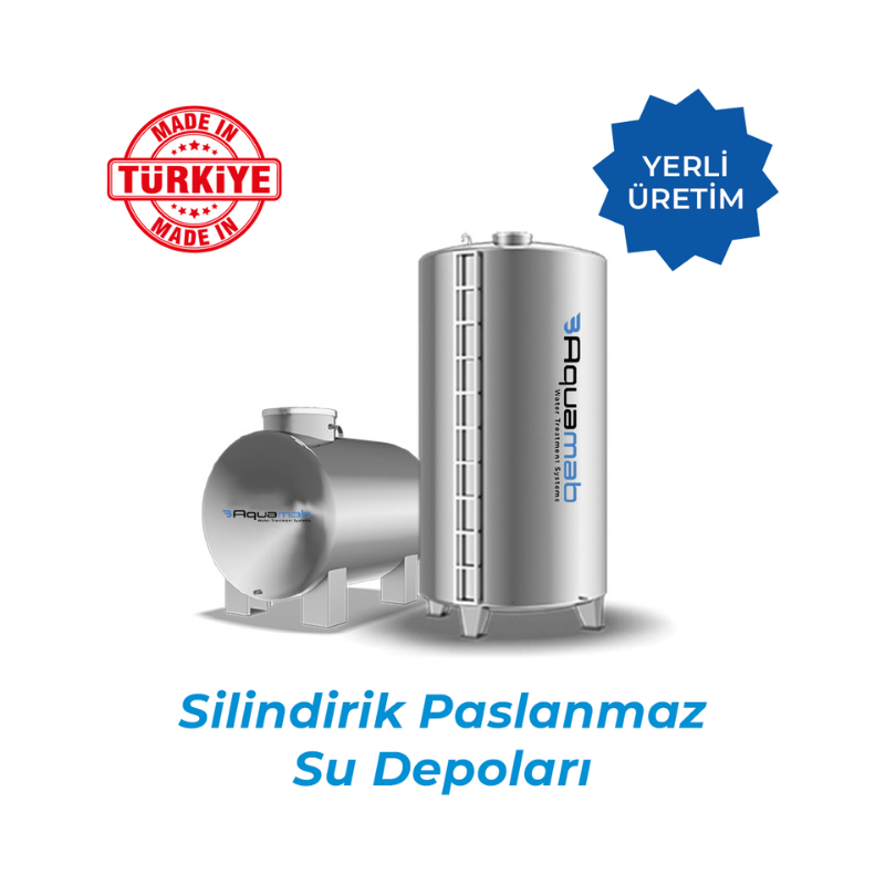 Silindirik Paslanmaz Su Depoları