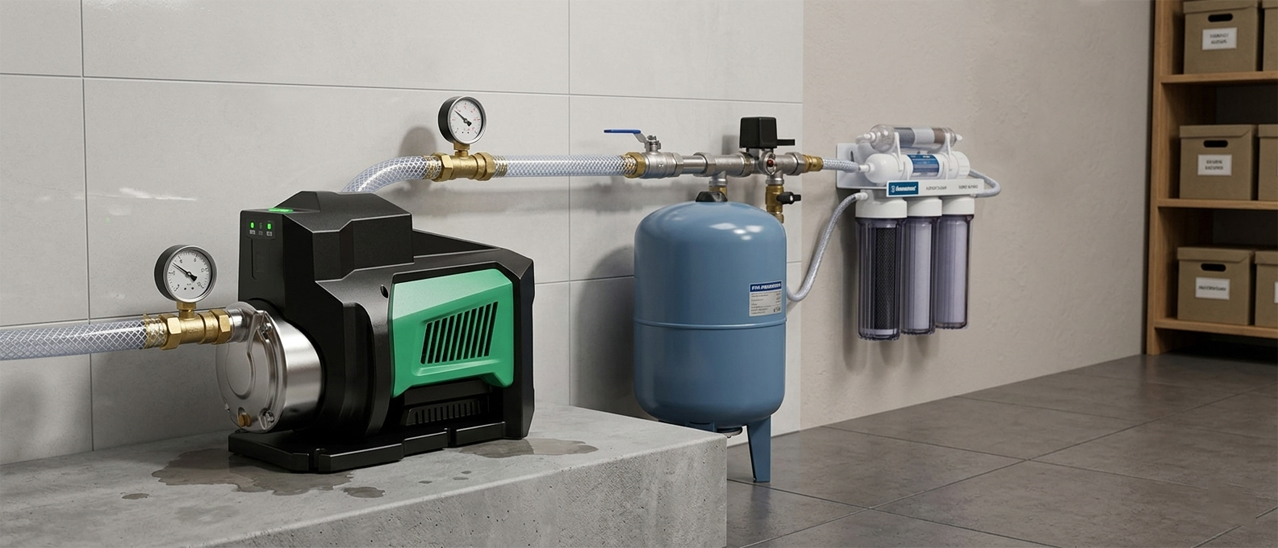 CNP Silent Flow Sessiz Hidrofor PM550S