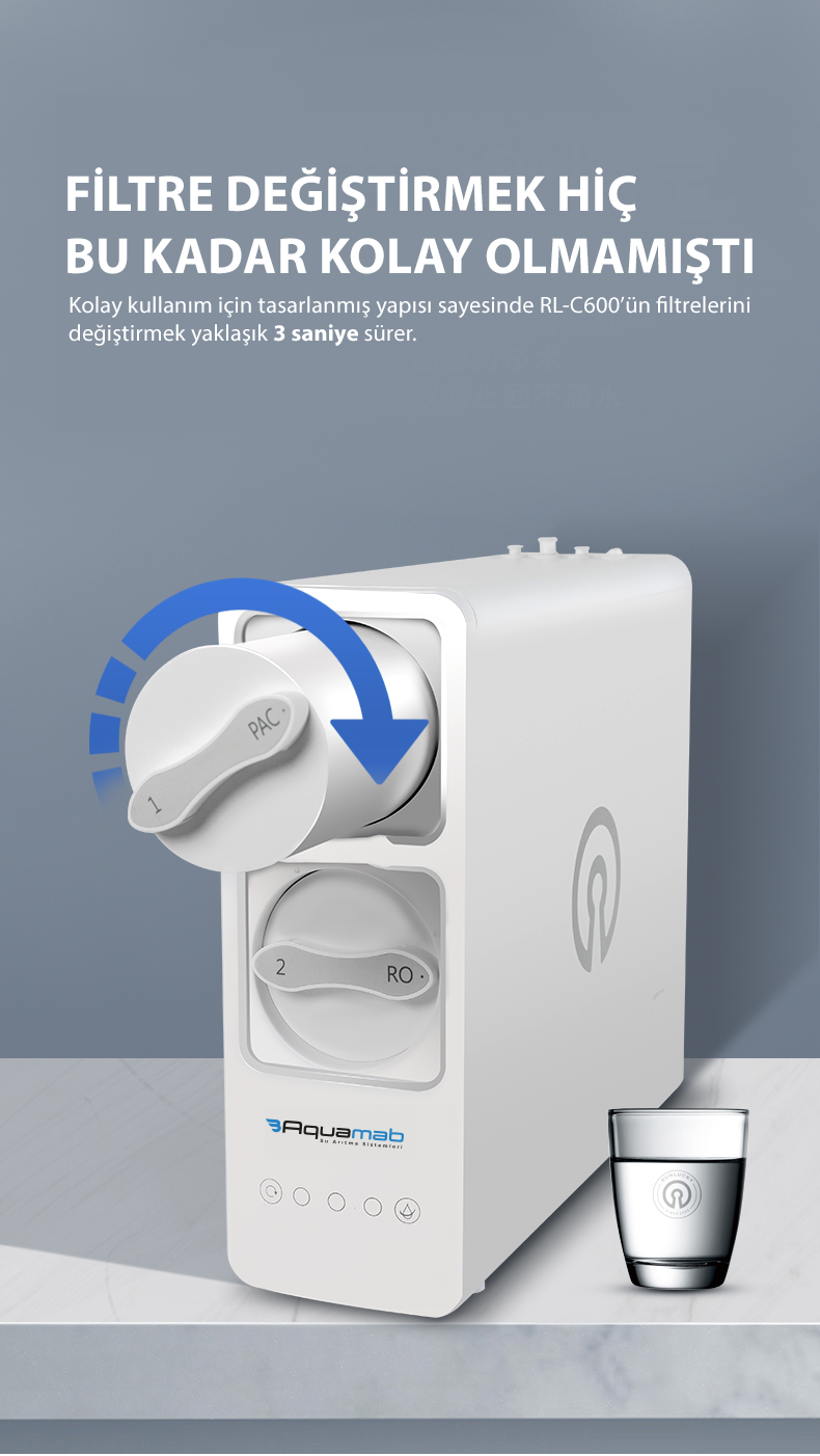 1662964924969764 RL-C600 Evsel Su Arıtma Cihazı (Ön Sipariş)