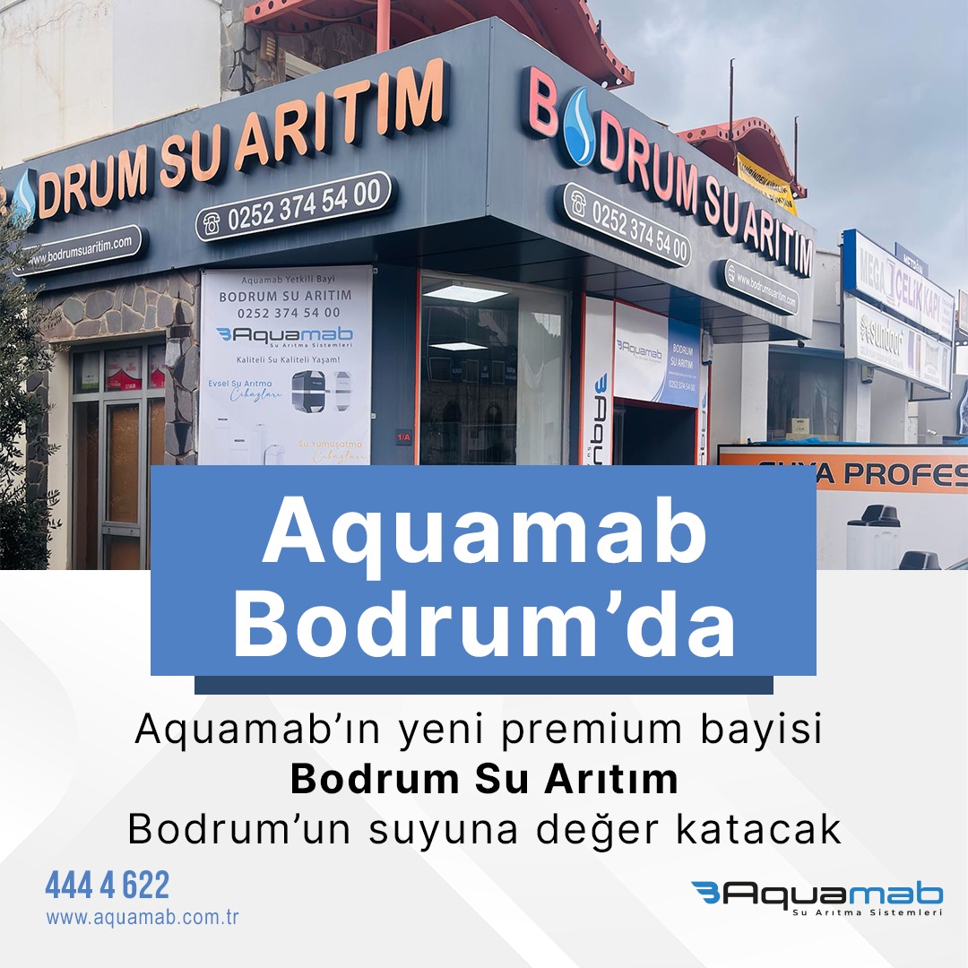 Aquamab Bodrum’da